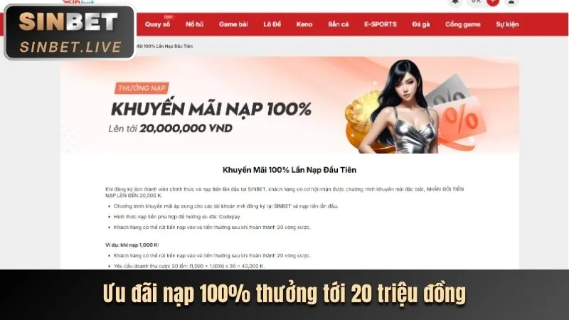 Khuyến mãi đăng ký mới SV66